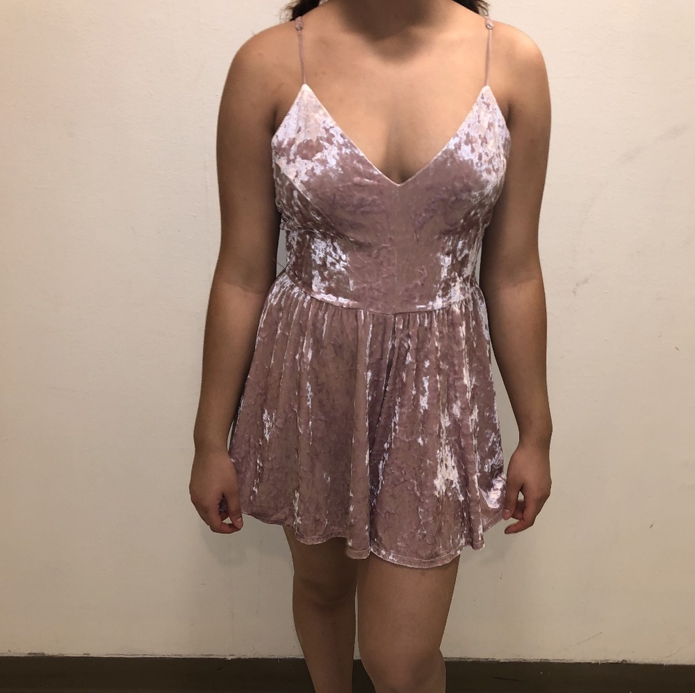 Suede Dress